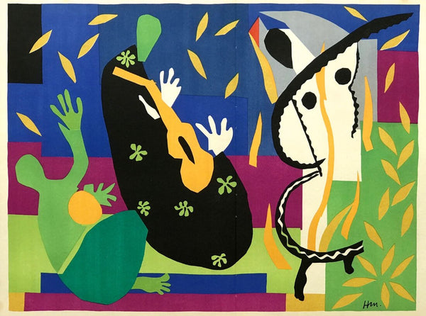 The Sadness Of The King (La tristesse du roi) – Henri Matisse Painting - Framed Prints