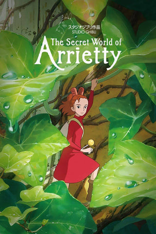 The Secret World Of Arrietty - Studio Ghibli Japanaese Animated Movie Poster by Studio Ghibli