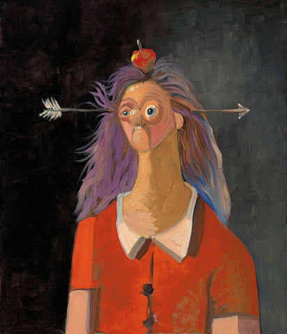 The Secretary - George Condo - Modern Abstract Art Painting - Life Size Posters