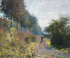The Sheltered Path (Le chemin abrité) - Claude Monet Painting –  Impressionist Art - Canvas Prints