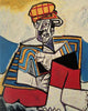 The Smoker (Le fumeur)  – Pablo Picasso Painting - Canvas Prints