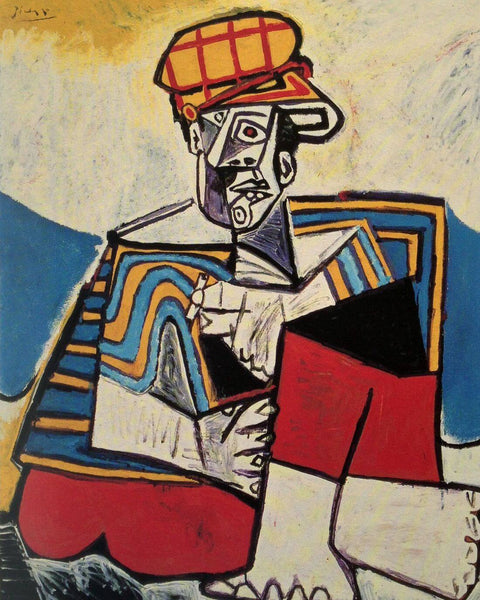 The Smoker (Le fumeur) – Pablo Picasso Painting - Art Prints