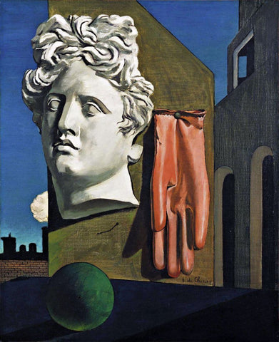 The Song Of Love - Giorgio de Chirico - Surrealist Art Paintings - Posters