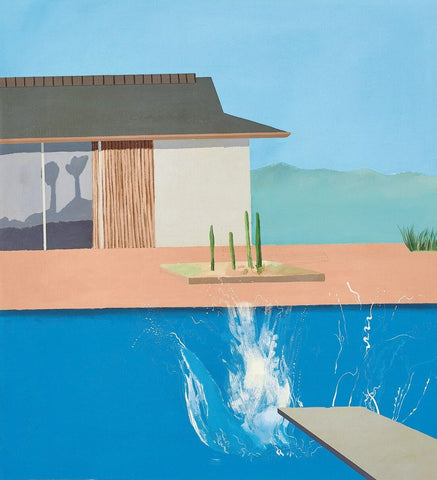 Splash, 1967 - Posters by David Hockney
