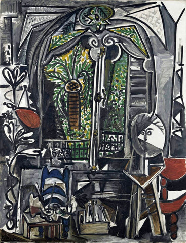 Workshop (L'Atelier)  – Pablo Picasso Painting - Canvas Prints