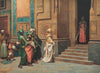 The Tribute - Ludwig Deutsch - Orientalism Art Painting - Life Size Posters