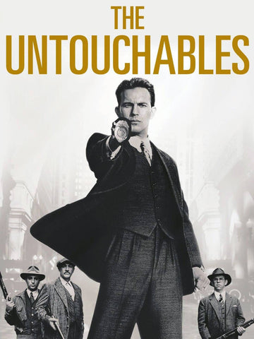 The Untouchables - Sean Connery - Robert de Niro - Kevin Costner - Hollywood Gangster Action Movie Poster - Posters