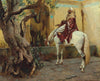 The Watering Hole - Rudolf Ernst - 19th Century Vintage Orientalist Painting - Canvas Prints