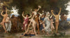 The Youth of Bacchus 1884 (La Jeunesse de Bacchus) - William-Adolphe Bouguereau - Realism Painting - Canvas Prints