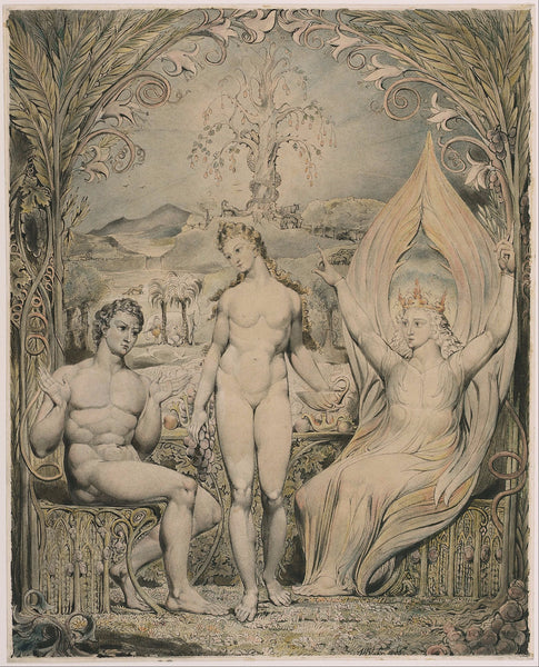 The Archangel Raphael with Adam and Eve - Art Prints