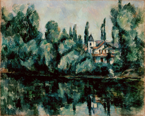 The Banks of the Marne - Framed Prints by Paul Cézanne