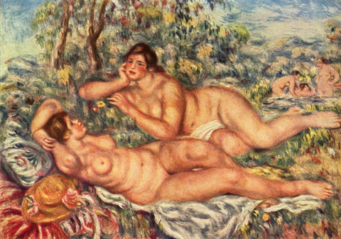 The Bathers by Pierre-Auguste Renoir