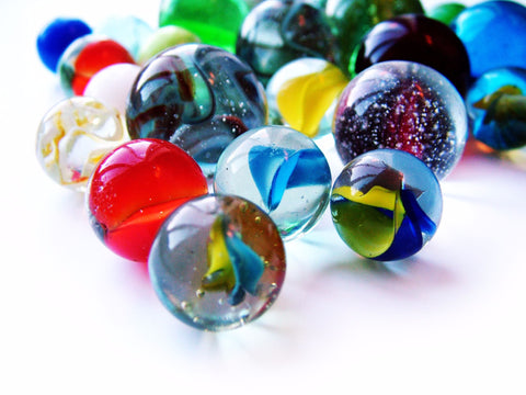 The Beauty Locked Inside Marbles - Art Prints by Sherly David