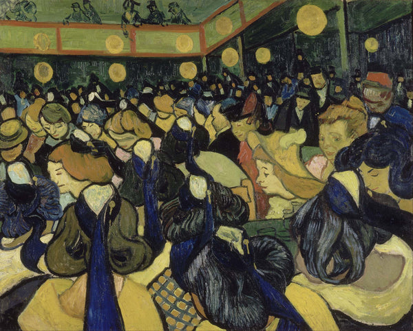 The Dance Hall in Arles - Large Art Prints