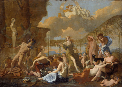 The Empire of Flora - Life Size Posters by Nicolas Poussin