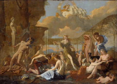 The Empire of Flora by Nicolas Poussin