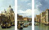 The Entrance To The Grand Canal Venice by Canaletto - Art Panels