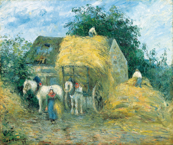The Hay Cart, Montfoucault - Life Size Posters