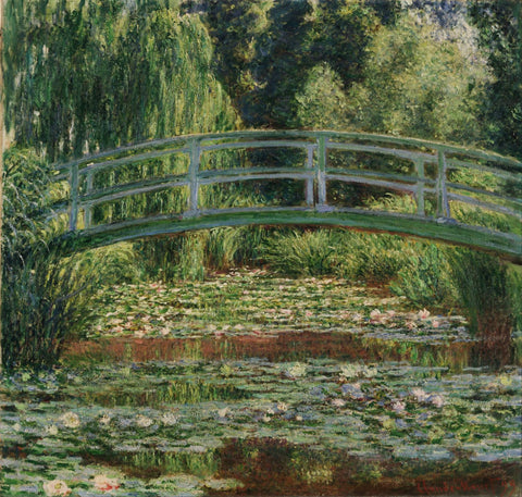 The Japanese Footbridge, Giverny - Posters by Claude Monet