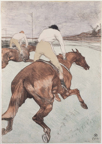 The Jockey - Posters by Henri de Toulouse-Lautrec