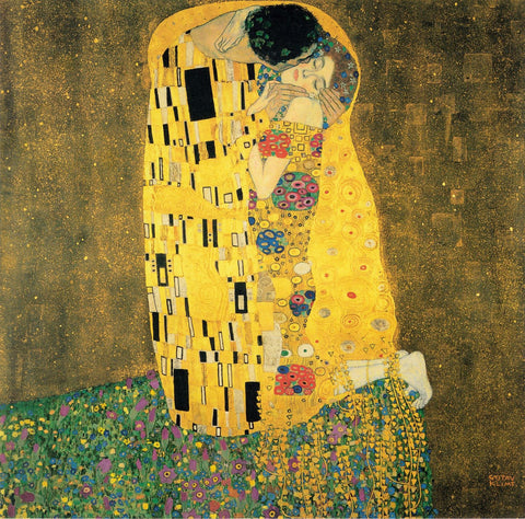 The Kiss by Gustav Klimt