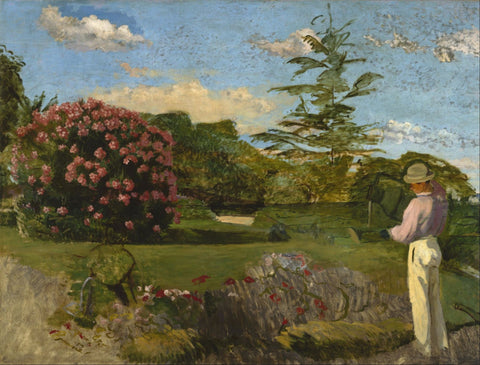 The Little Gardener by Frédéric Bazille