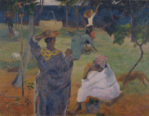 The Mango Trees, Martinique - Canvas Prints