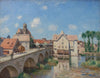The Moret Bridge in the Sunlight - Art Prints