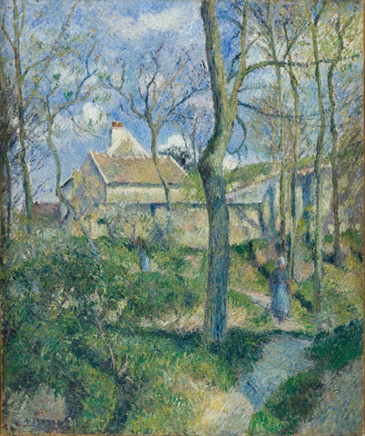 The Path to Les Pouilleux, Pontoise - Large Art Prints