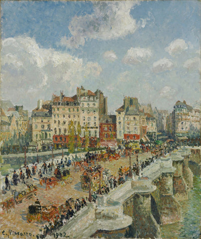 The Pont-Neuf by Camille Pissarro