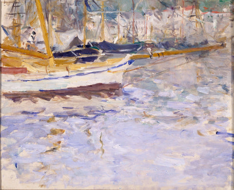 The Port of Nice by Berthe Morisot