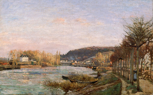 The Seine at Bougival - Art Prints