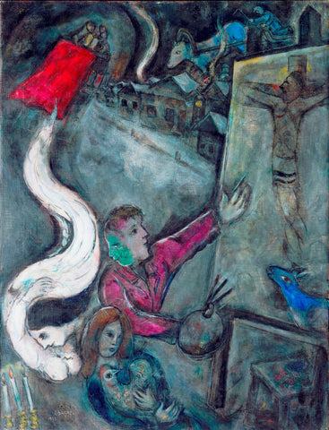 The Soul of The City by Marc Chagall