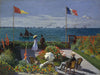 The Terrace At Sainte-Adresse - Canvas Prints