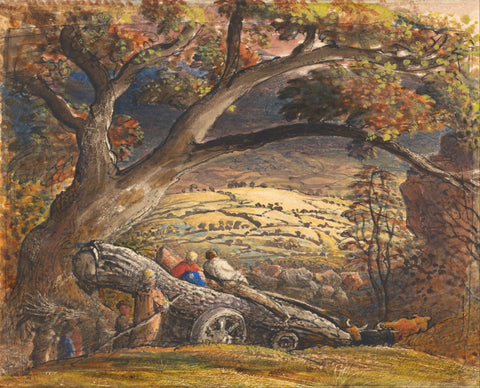 The Timber Wain by Samuel Palmer