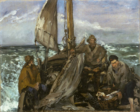 The Toilers of the Sea - Large Art Prints by Édouard Manet