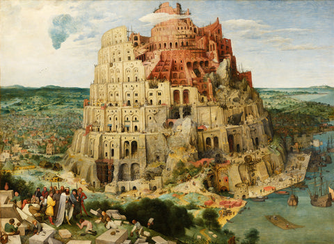 The Tower of Babel - Life Size Posters by Pieter Bruegel the Elder