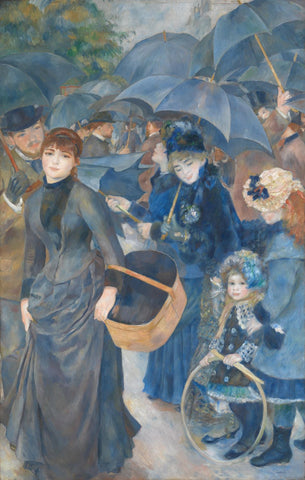 The Umbrellas by Pierre-Auguste Renoir