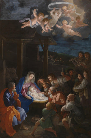 The Adoration of the Shepherds - Framed Prints