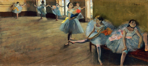The Ballet Class - Edgar Degas - Framed Prints by Edgar Degas