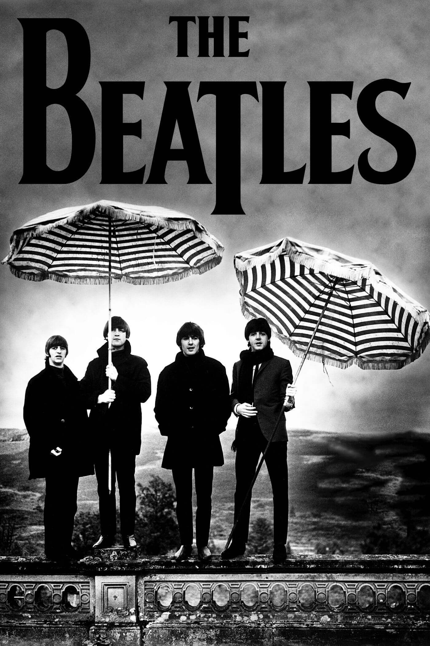 Beatles Poster Black And White beatles-poster-black-and-white