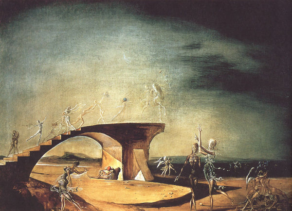 The Broken Bridge and the Dream - Canvas Prints
