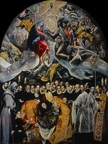 The Burial of the Count of Orgaz by El Greco