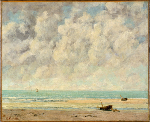The Calm Sea - Life Size Posters by Gustave Courbet