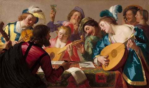 The Concert by Gerrit van Honthorst