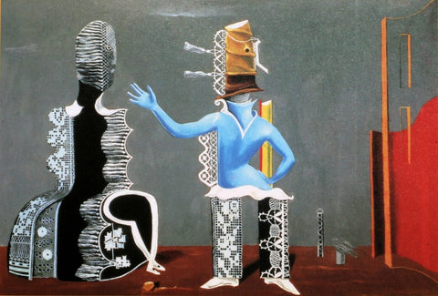 The Couple In Lace - Life Size Posters by Max Ernst