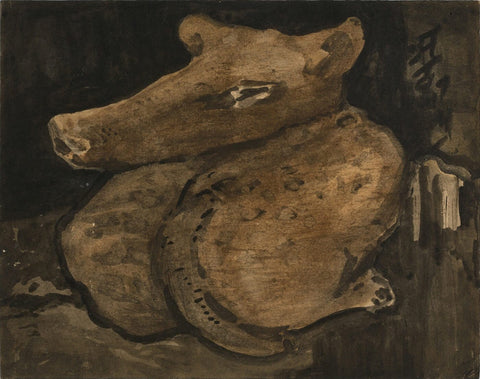 The Dog Who Has Lost His Master - Posters by Abanindra Nath Tagore