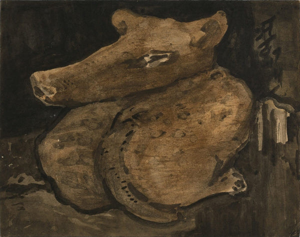 The Dog Who Has Lost His Master - Framed Prints