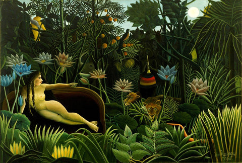 The Dream (Le Rêve) - Henri Rousseau - Famous Painting by Henri Rousseau