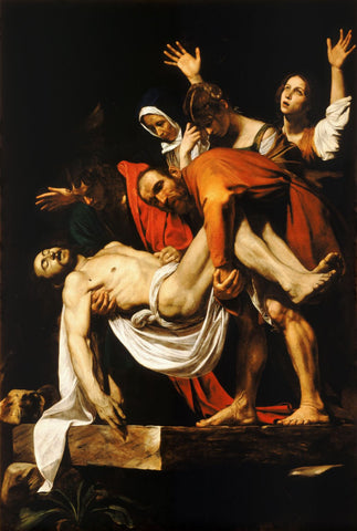 The Entombment Of Christ - Large Art Prints by Caravaggio